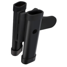 Clip Drumstick Holder Black Plastic Drumstick Organizer Bucket Multipurpose For Drums, Electronic Drums, And Percussion