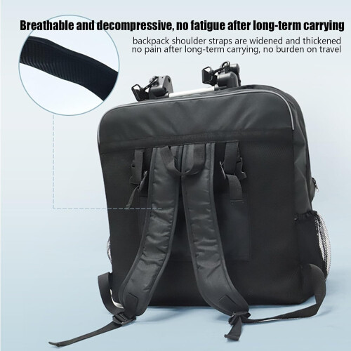 Stroller Bag Backpack for Diaper Bag, Airport Stroller Bag, Storage, Single Size, Multi-Coloured 1