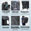 Stroller Bag Backpack for Diaper Bag, Airport Stroller Bag, Storage, Single Size, Multi-Coloured 5