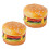 2 Hamburger Per Decorazione Fotografia 10
