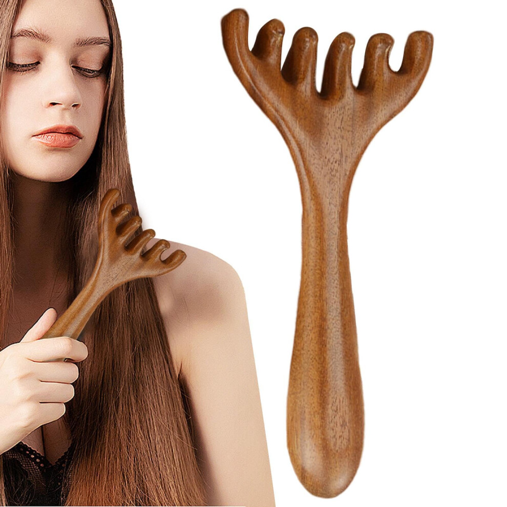 Unisex Scalp Massage Comb Meridian Model Men Scalp Massager Wide Tooth Hair Massager Hair Care