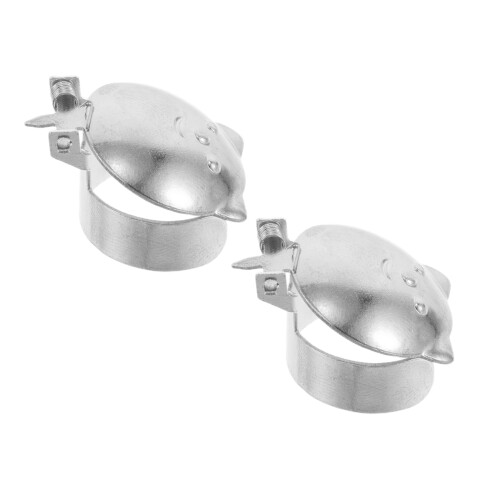 8 Pezzi Anello Spengicandela In Metallo 2