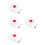 20Pcs White Wireless Patient Call Button Plastic Panel for Toilet Use 8