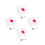 20Pcs White Wireless Patient Call Button Plastic Panel for Toilet Use 6