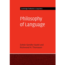 Philosophy of Language by Thomason Richmond H. University of Michigan