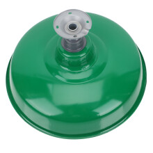 Vintage Groene Emaille Lampenkap Ijzer Praktische Plafondlamp Decor