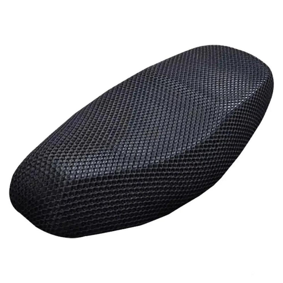 Saddle Cover Breathable Mesh Seat Cover For Motorcycle Moped Scooter Anti Slip Cushion Grid Protection Pad Size L Light 9393856554768