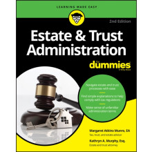 Estate amp Trust Administration For Dummies by Kathryn A. Murphy Paper