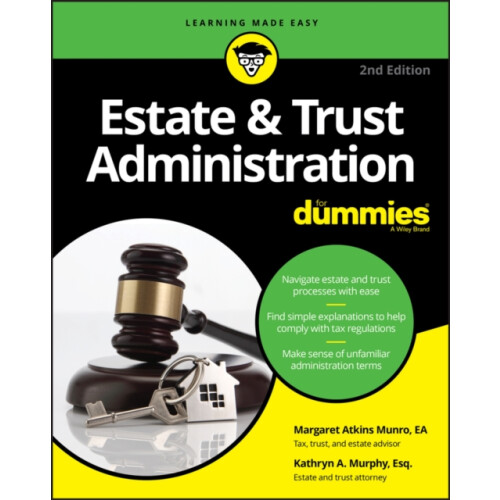 Estate amp Trust Administration For Dummies by Kathryn A. Murphy Paper