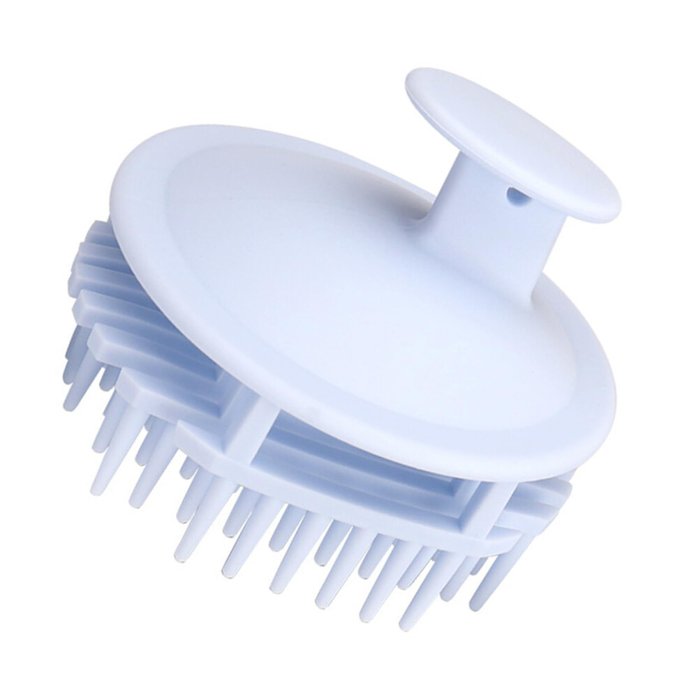 Silicone Scalp Massage Brush For Wet And Dry Shampoo Hair Growth Stimulation Head Massage