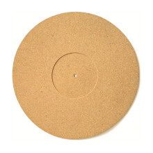 Turntable Mat Non-Slip Cork Anti-Static Vinyl Pad For Record Players, Thick Pad, Updated Model