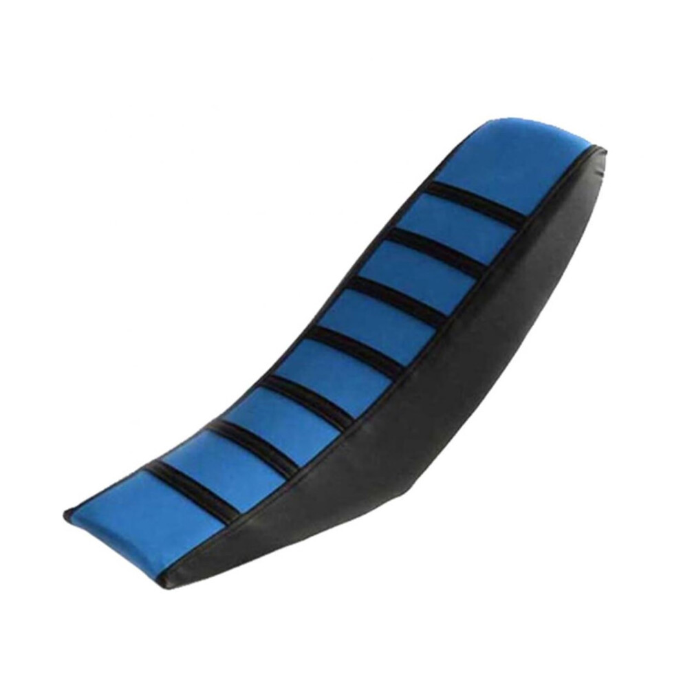 Motocross Seat Cover Universal Fit For Honda Yamaha Suzuki Dirt Bikes Soft Cushion Blue 9354506480844