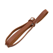 Dark Cork Potion Bottle Medieval Bag Holder Belt Adjustable Strap Brown Leather For Halloween