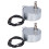 2 Stück AC-Motor, synchron, CW/CCW-Richtung, 1
