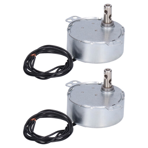 2 Stück AC-Motor, synchron, CW/CCW-Richtung,