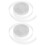 2Rol Silky Organza Wit Polyester Voor Bruiloft Decoratie 5
