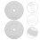 2Rol Silky Organza Wit Polyester Voor Bruiloft Decoratie 4