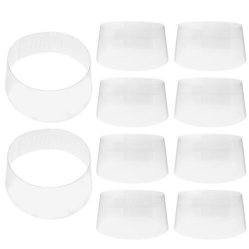 10 Pezzi Supporti Interni Per Cappello Piatto Regolabili