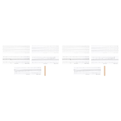 2 Set Adesivi Creativi Per Introduzione E Pratica Pianoforte 1