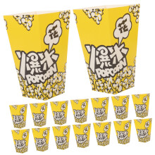 Popcorn Boxes 100-Pack, Disposable Paper Snack Serving Containers, Movie Theater Style Popcorn Boxes
