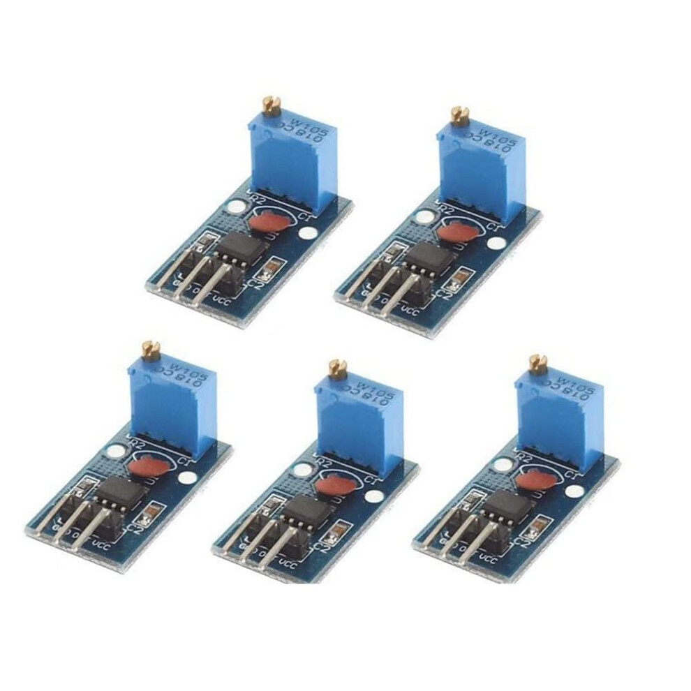 Ne555 Pulse Generator 5-Pack Timer Module With Adjustable Frequency 5-12V Dc 9084446561722