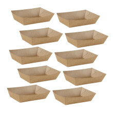 Oil Meal Box 100 Pieces Chinese Takeaway Containers Takeaway Food Boxes Food Storage Containers