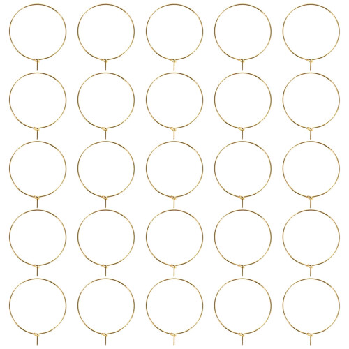 600 Pezzi Etichette In 25Mm In Metallo Riutilizzabili