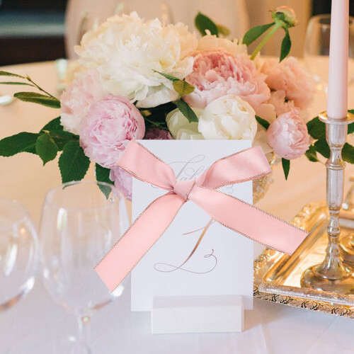 1Rolrosegouden Creatieve Polyester Lint Voor Geschenkdecoratie 2
