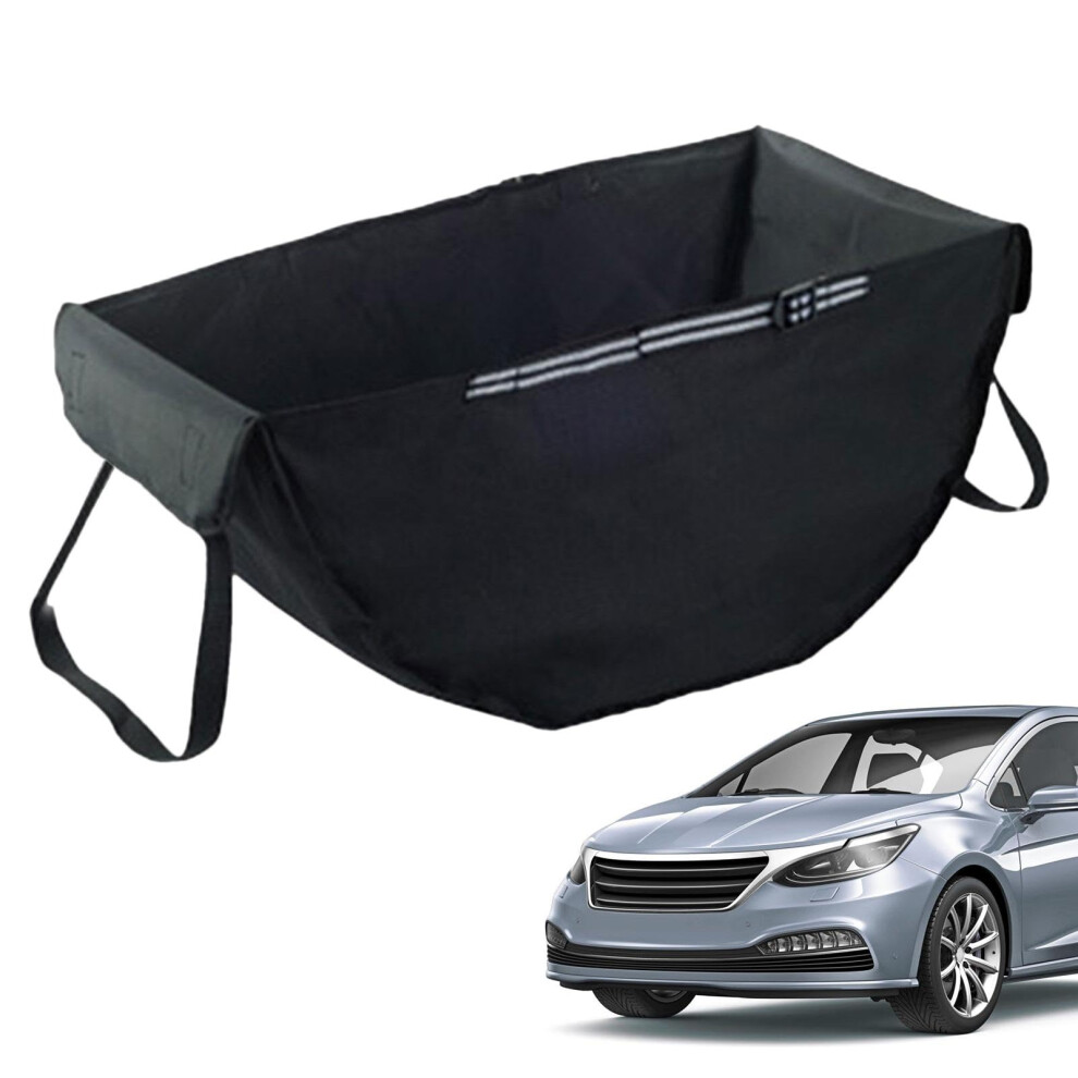 Car Tote Large Capacity Reusable Car Storage Bag Seat Organizer, Foldable Travel Car Organizer For Shopping And Home Use 9393856556984