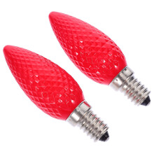 2 led-kerzenlampe e14 mit für weihnachten und feiertage