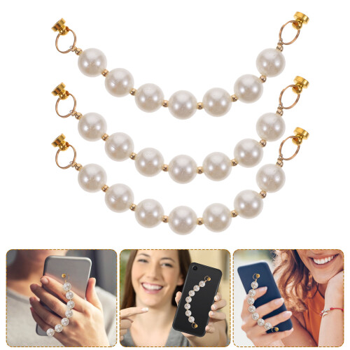 3Pcs Pingente De Para De Telemóvel Enfeites 2
