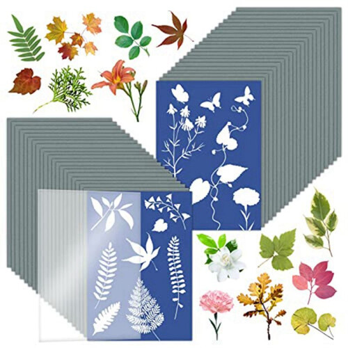 60 Sheets Cyanotype Paper A5 Art Kit 2