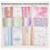 90 Sheets Scrapbook Paper And Decorative Mesh Fabric Assorted Set A 6