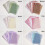 90 Sheets Scrapbook Paper And Decorative Mesh Fabric Assorted Set A 3