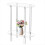 Sofa Table Side Transparent Tea Tables Table Acrylic Storage Cabinet 2