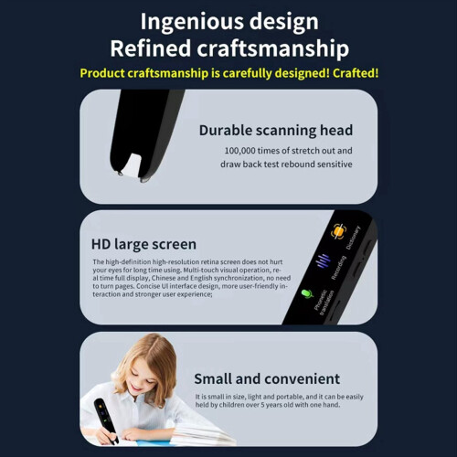 Smart Voice Scan Translator Pen Multifunction Translation Real Time 2