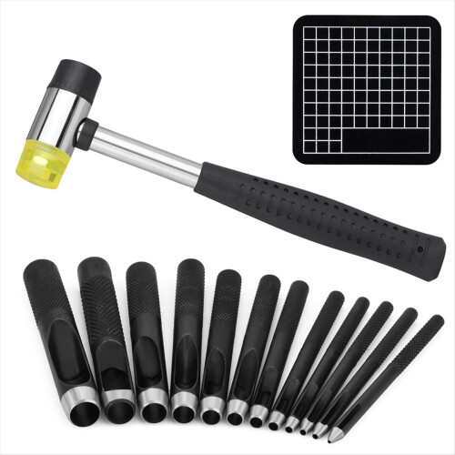 Hohllochstanzer-Set (1,0-10 mm), Lederstanzwerkzeug 1
