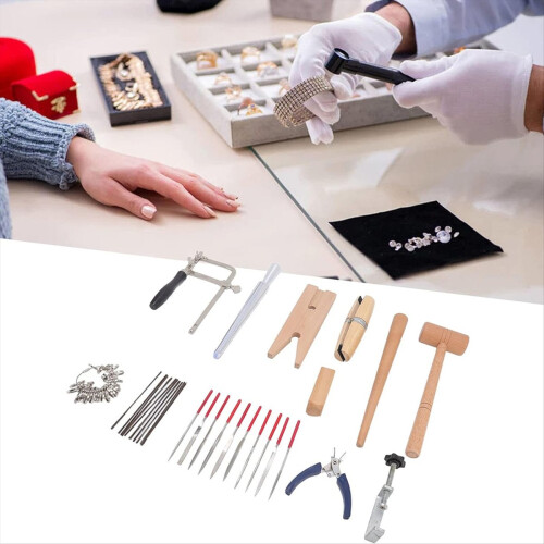 Jewelry Making Tools Set with Saw Frame, Cutters, Files 2