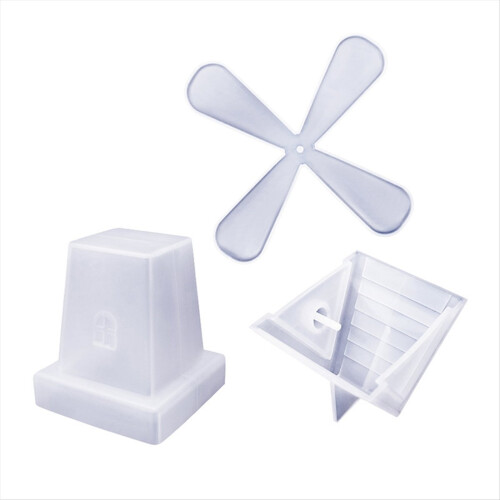 Crystal Glue Mold Rotating Windmill Mold Decoration Table Decoration 1