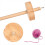 Drop Spindel Top Whorl Garn Spinner für Häkeln SpinningWheel 4