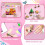 Silicone Painting Mat with Cup, 5 Craft Brush Cleaning Tools 3