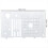 Needle Plate Compatible with for -LB5000,Elite PE545,CE1100PRW 5