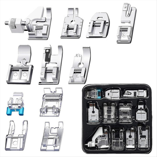 11Pcs Presser Foot Set, , Straight -Foot, Roller Foot 2