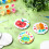 25 Stück DIY Pin-Buttons Malerei Leinwand Board Buttons 4