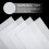 6 Pieces Plastic Canvas Sheets, Embroidery Eyelet Nets, 5