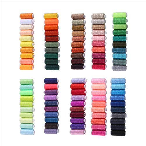 Sewing Thread Set 100 Colour 250Yd Each Spool for Hand/Machine Sewing 2