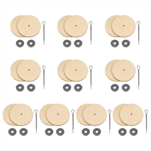 10 Sets Puppengelenkverbinder Splintstifte, 12mm 1