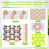 6Pcs Half Hexagon Quilting Template Acrylic Quilting Template Ruler 4