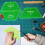 6Pcs Half Hexagon Quilting Template Acrylic Quilting Template Ruler 5