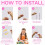 2Pcs Beading Funnel-Clay Beads Bracelet Making Kit 6